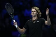 Alexander Zverev at the 2023 ATP Finals.